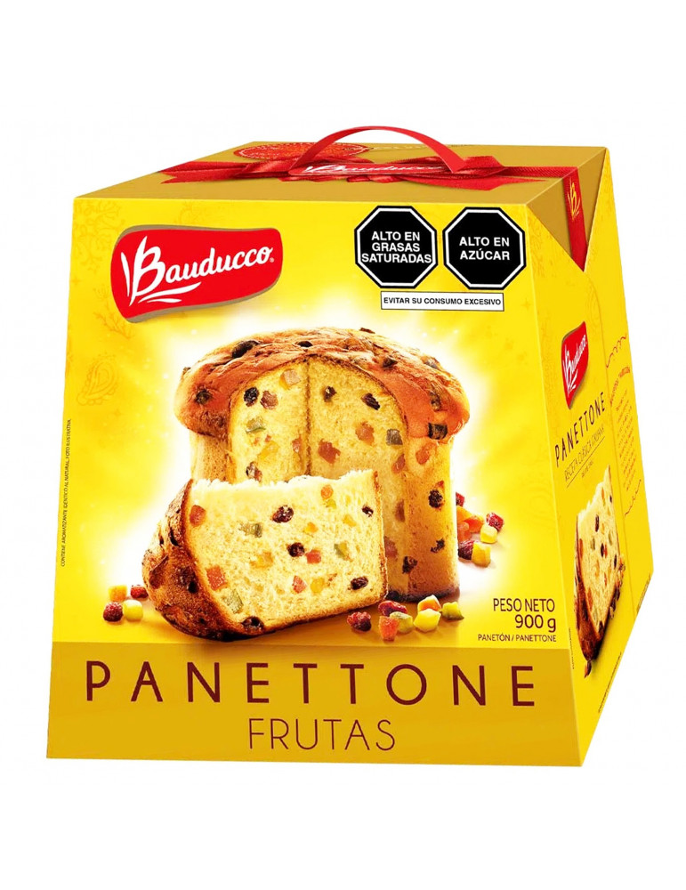 BAUDUCCO PANETÓN EN CAJA X 900 GR