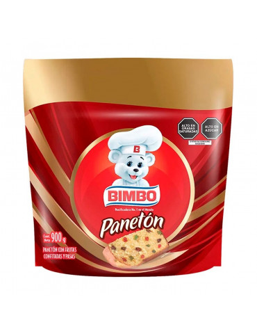 BIMBO PANETON BOLSA X 900 GR