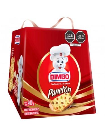 BIMBO PANETON CAJA X 900 GR