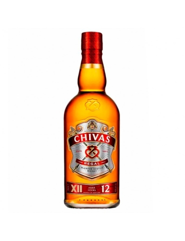 WHISKY CHIVAS REGAL 12 AÑOS CAJA X 700 ML.