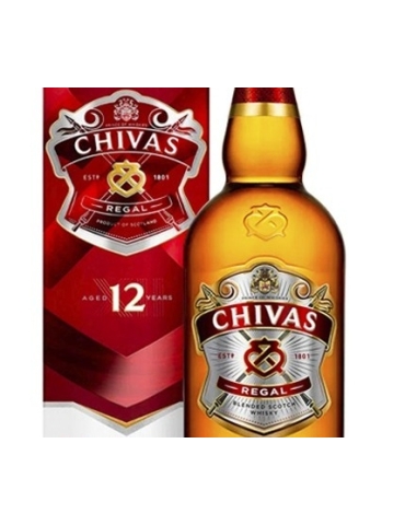 WHISKY CHIVAS REGAL 12 AÑOS CAJA X 700 ML. 2