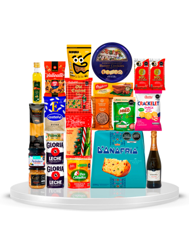 CANASTA NAVIDEÑA RATAN FAMILIAR 2025 2