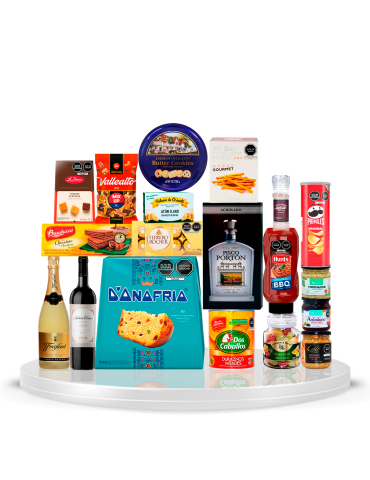 CANASTA NAVIDEÑA RATAN GOURMET 2025 2