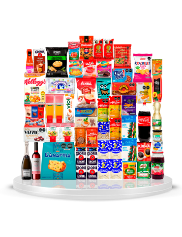 CESTO NAVIDEÑO GIGANTE FAMILIAR 2025 2