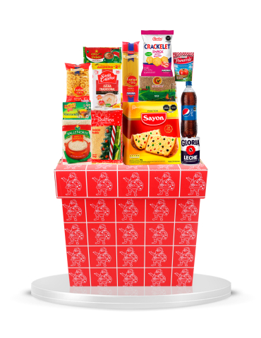 CAJA NAVIDEÑA SÚPER ECONÓMICA 2025