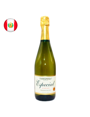 TABERNERO ESPUMANTE ESPECIAL SEMI SECO X 750 ML.