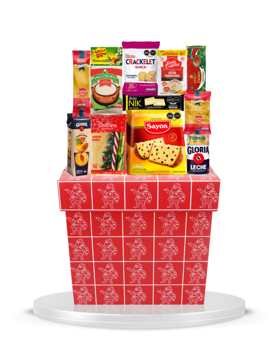 CAJA NAVIDEÑA SÚPER ECONÓMICA
