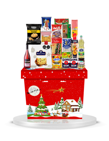 CAJA NAVIDEÑA SÚPER FAMILIAR
